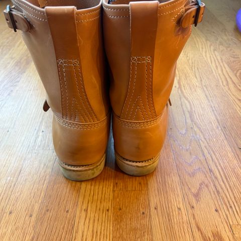 Wesco Boss Engineer Boot in Unknown Natural Veg Tan