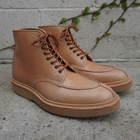 Midas Unlisted Model in Shinki Natural Shell Cordovan