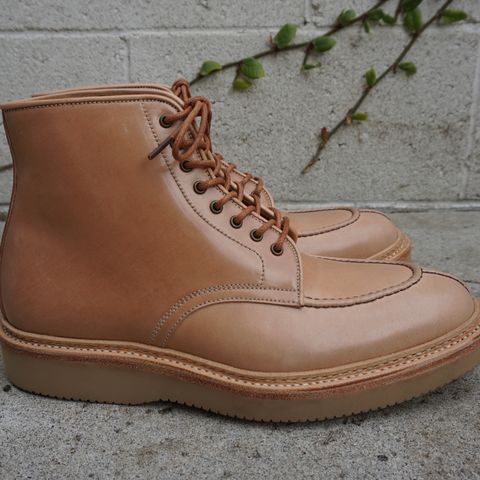 Midas Unlisted Model in Shinki Natural Shell Cordovan