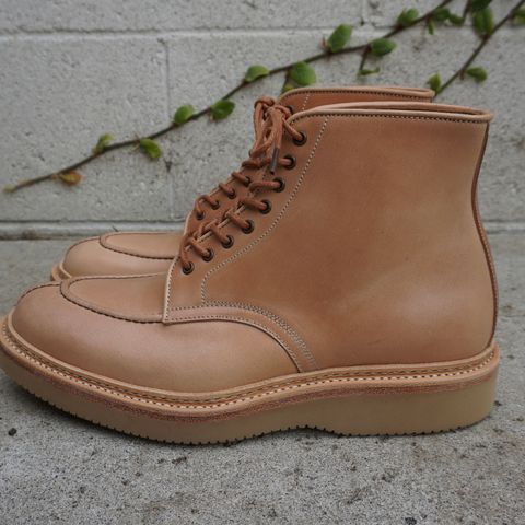 Midas Unlisted Model in Shinki Natural Shell Cordovan