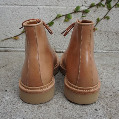 Midas Unlisted Model in Shinki Natural Shell Cordovan