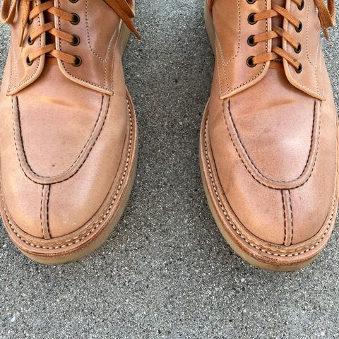 Midas Unlisted Model in Shinki Natural Shell Cordovan