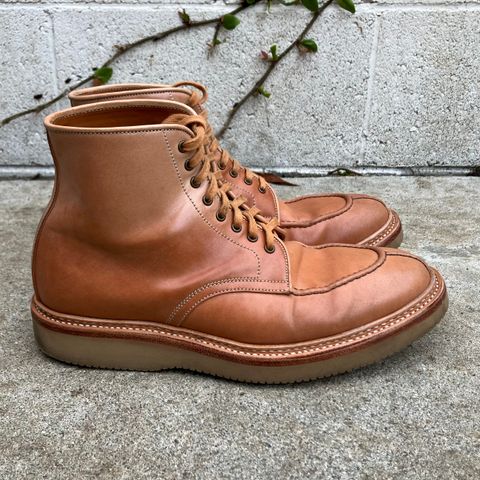 Midas Unlisted Model in Shinki Natural Shell Cordovan