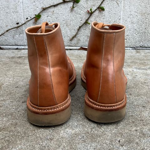 Midas Unlisted Model in Shinki Natural Shell Cordovan