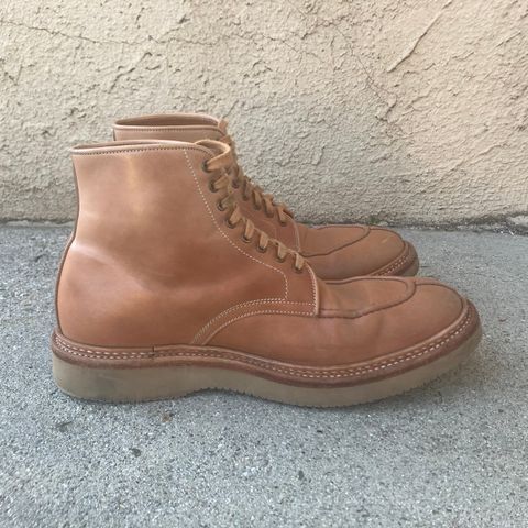 Midas Unlisted Model in Shinki Natural Shell Cordovan