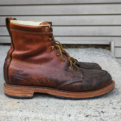 Thorogood Unlisted Model in Tobacco Gladiator Oil-Tanned