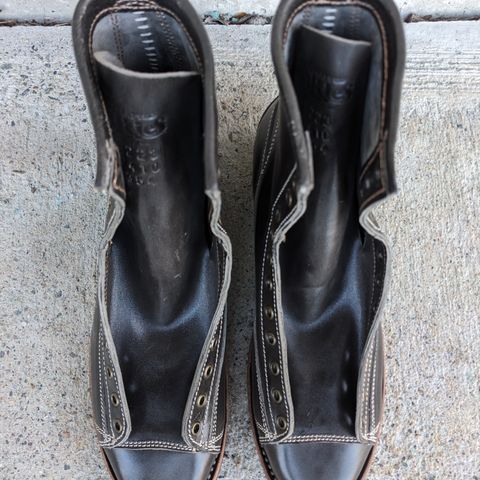 Willie's Handmade Boots Monkey Boot in Maryam Graphite TPR Horsebutt