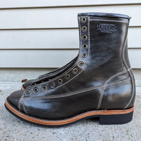 Willie's Handmade Boots Monkey Boot in Maryam Graphite TPR Horsebutt