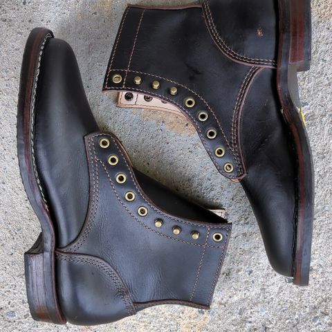 DIY Derby Boot in S.B. Foot Black Prairie
