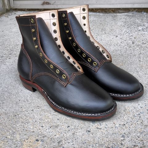 DIY Derby Boot in S.B. Foot Black Prairie