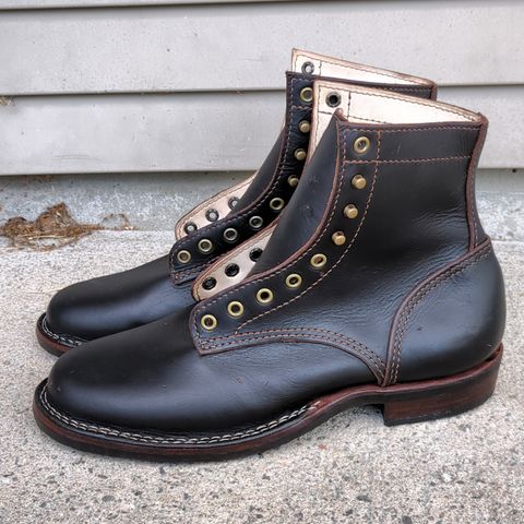 DIY Derby Boot in S.B. Foot Black Prairie
