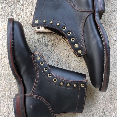 DIY Derby Boot in S.B. Foot Black Prairie