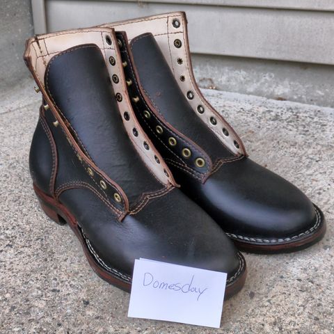 DIY Derby Boot in S.B. Foot Black Prairie