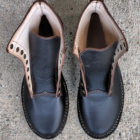 DIY Derby Boot in S.B. Foot Black Prairie