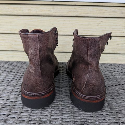 Allen Edmonds Higgins Mill in Snuff Brown Suede