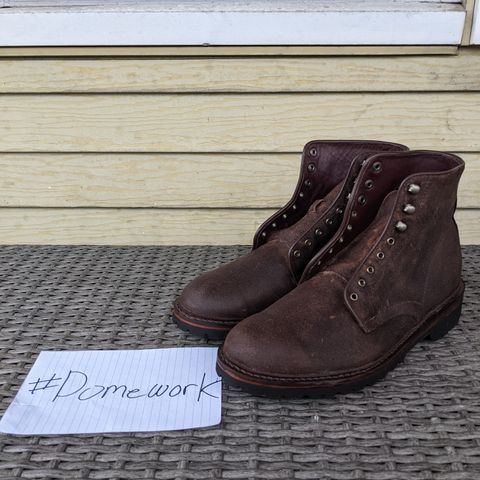 Allen Edmonds Higgins Mill in Snuff Brown Suede