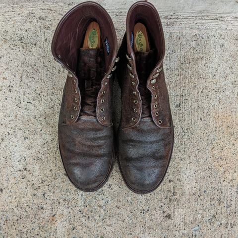 Allen Edmonds Higgins Mill in Snuff Brown Suede