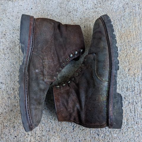 Allen Edmonds Higgins Mill in Snuff Brown Suede