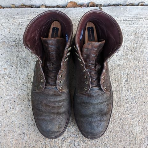 Allen Edmonds Higgins Mill in Snuff Brown Suede