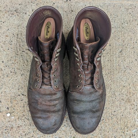 Allen Edmonds Higgins Mill in Snuff Brown Suede