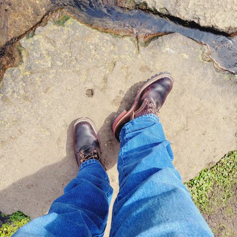 Nicks Urban Logger in Horween Brown Waxed Flesh