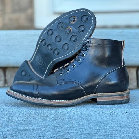 View photo of Viberg Service Boot BCT in Maryam Black Horsebutt