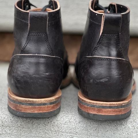 View photo of Viberg Service Boot BCT in Maryam Black Horsebutt