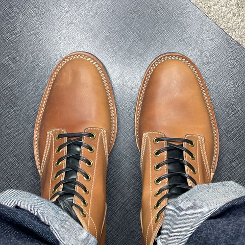 Onderhoud SVC01 Boondocker in Horween Unglazed Natural Shell Cordovan