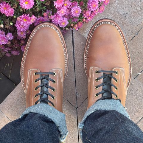 Onderhoud SVC01 Boondocker in Horween Unglazed Natural Shell Cordovan