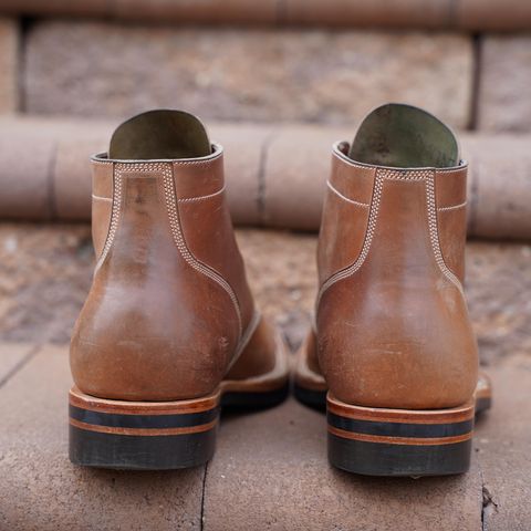 Onderhoud SVC01 Boondocker in Horween Unglazed Natural Shell Cordovan