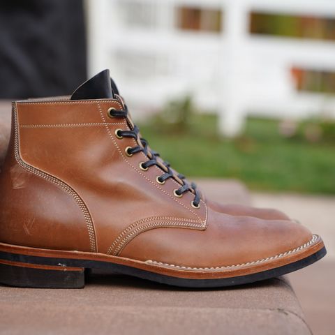 Onderhoud SVC01 Boondocker in Horween Unglazed Natural Shell Cordovan