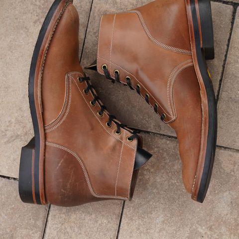 Onderhoud SVC01 Boondocker in Horween Unglazed Natural Shell Cordovan