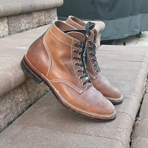Onderhoud SVC01 Boondocker in Horween Unglazed Natural Shell Cordovan
