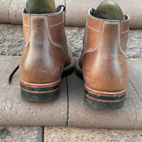 Onderhoud SVC01 Boondocker in Horween Unglazed Natural Shell Cordovan