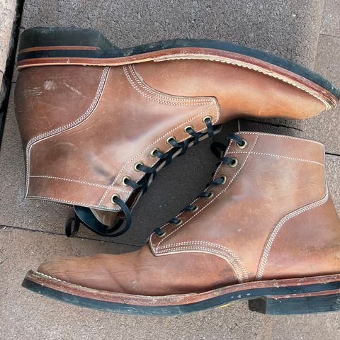 Onderhoud SVC01 Boondocker in Horween Unglazed Natural Shell Cordovan