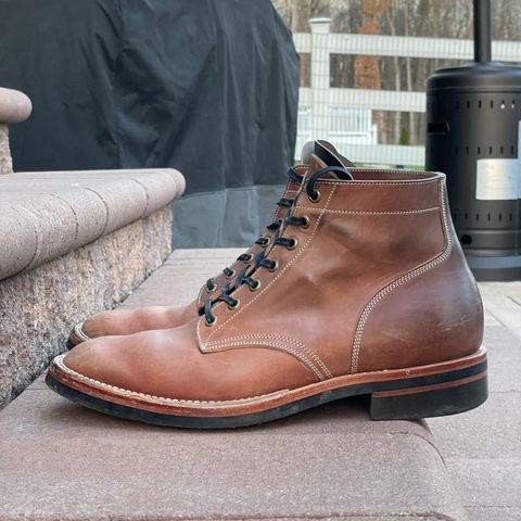 Onderhoud SVC01 Boondocker in Horween Unglazed Natural Shell Cordovan