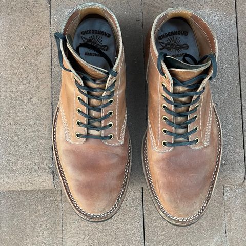 Onderhoud SVC01 Boondocker in Horween Unglazed Natural Shell Cordovan