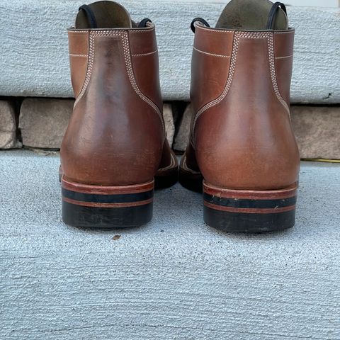 Onderhoud SVC01 Boondocker in Horween Unglazed Natural Shell Cordovan