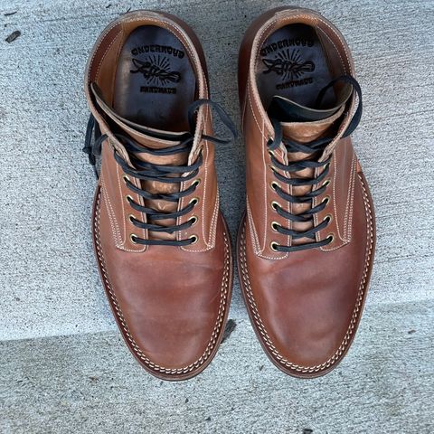 Onderhoud SVC01 Boondocker in Horween Unglazed Natural Shell Cordovan