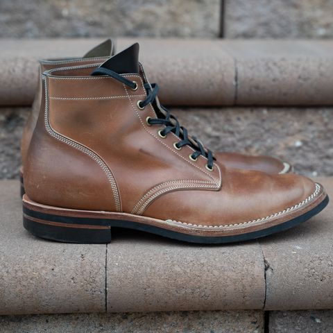 View photo of Onderhoud SVC01 Boondocker in Horween Unglazed Natural Shell Cordovan