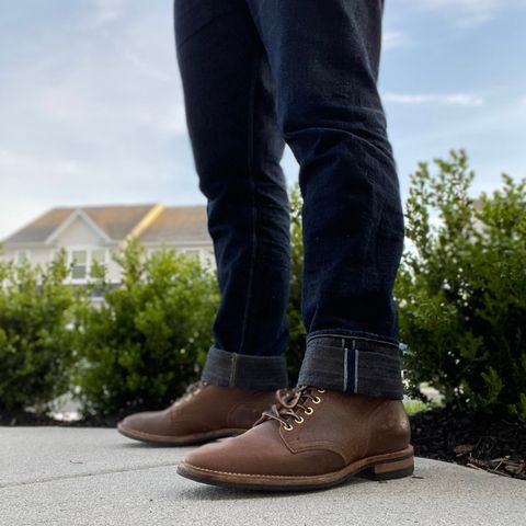 Search result thumbnail of Viberg Service Boot in Horween Natural Waxed Flesh