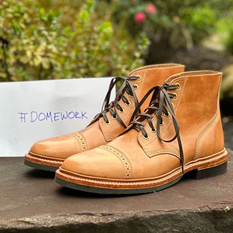 Oak Street Bootmakers Field Boot in Maryam Natural Horsebutt