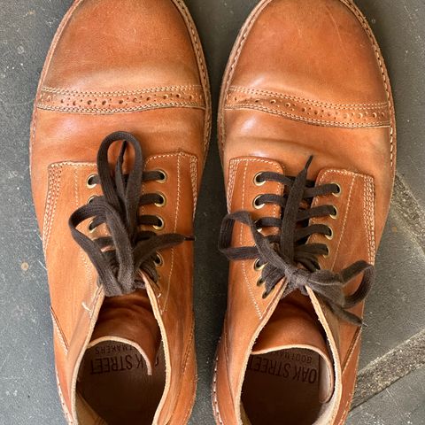 Oak Street Bootmakers Field Boot in Maryam Natural Horsebutt