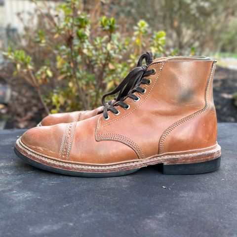 Oak Street Bootmakers Field Boot in Maryam Natural Horsebutt