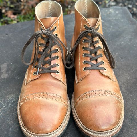 Oak Street Bootmakers Field Boot in Maryam Natural Horsebutt
