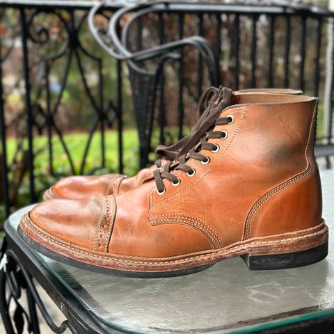 Oak Street Bootmakers Field Boot in Maryam Natural Horsebutt