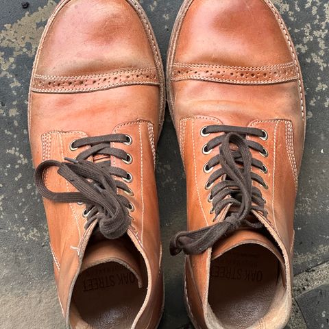 Oak Street Bootmakers Field Boot in Maryam Natural Horsebutt