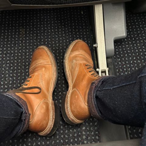 Oak Street Bootmakers Field Boot in Maryam Natural Horsebutt