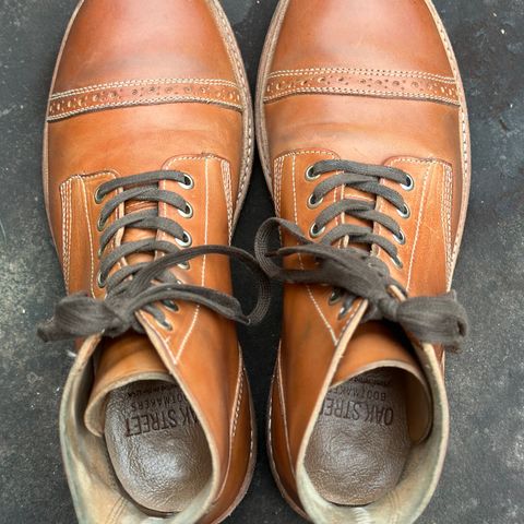 Oak Street Bootmakers Field Boot in Maryam Natural Horsebutt