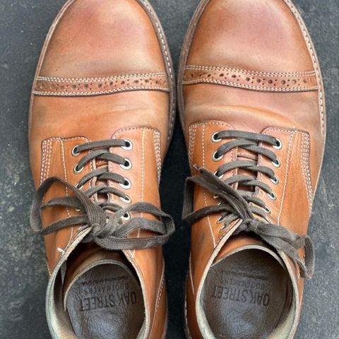 Oak Street Bootmakers Field Boot in Maryam Natural Horsebutt